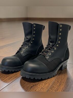 Drew’s Logging Boots